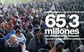 Desplazados forzosos por la guerra o la pobreza