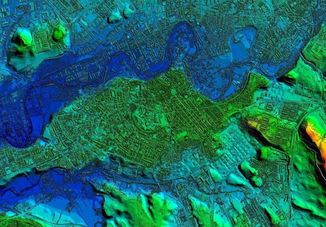 La información cartográfica y geográfica se ha estructurado en ocho grupos