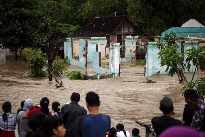 Inundaciones en Indonesia