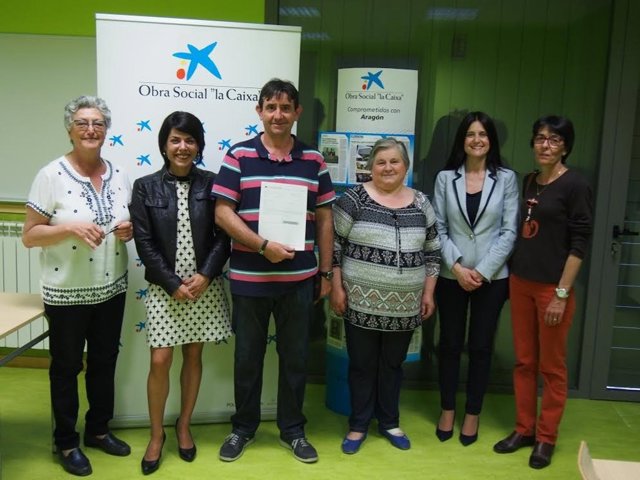 Lola Esteras, Raquel Baldellou, Juan J. Brosel, Ana Herrero, R. Bravo y N.Aranda