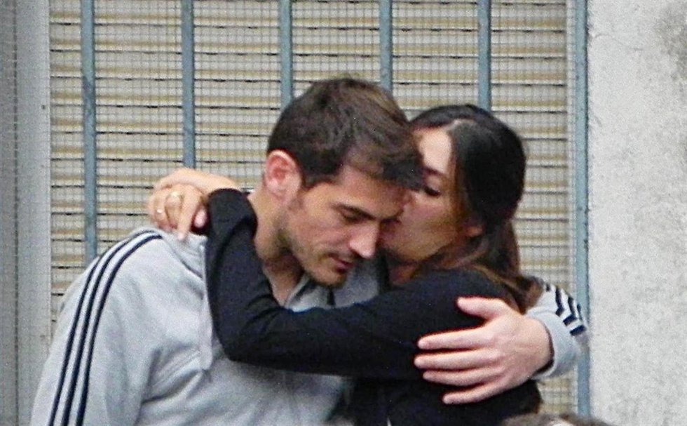 IKER CASILLAS Y SARA CARBONERO