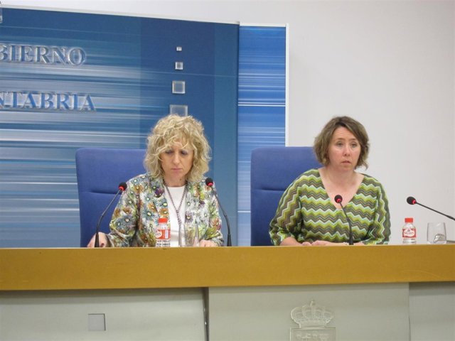 Díaz Tezanos y la directora de Igualdad y Mujer 