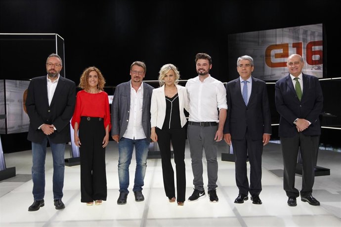 J.C.Girauta, M.Batet, X.Domènech, M.Terribas, G.Rufián, F.Homs, J.Fernández Díaz