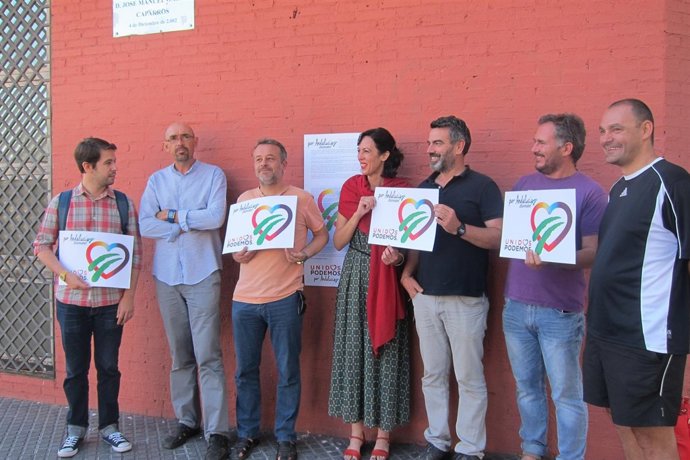 García Sempere, Zorrilla, Guzmán, Castro Unidos Podemos