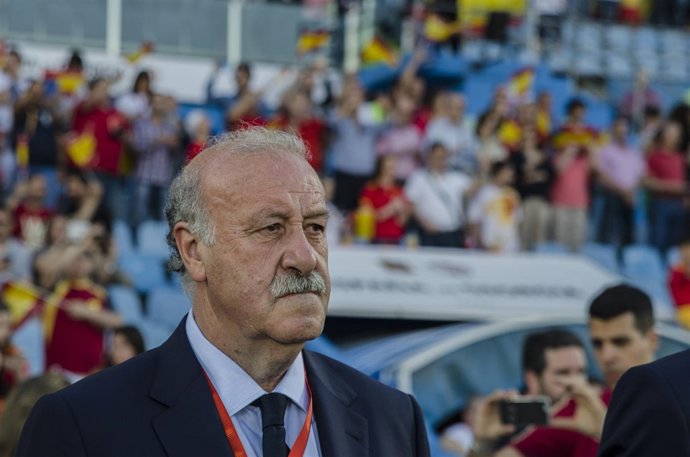 Vicente del Bosque, entrenador de la selección española
