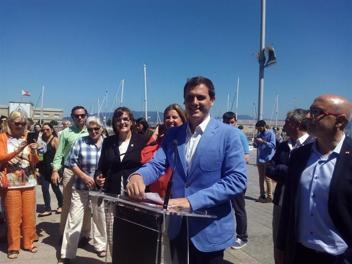 Albert Rivera sobre las listas de Galicia