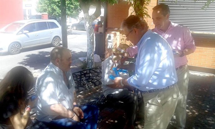 Visita de Juan Ignacio Zoido al municipio de Espartinas. 