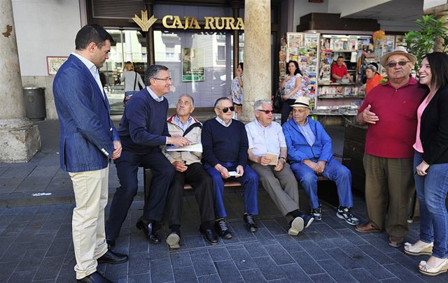 Manuel Blasco este lunes en Teruel.