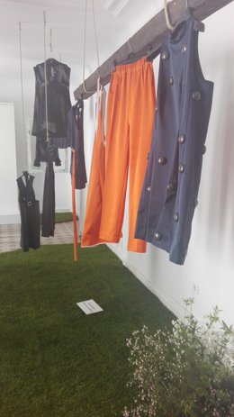 Colección de Moisés Nietos con tejidos reciclados