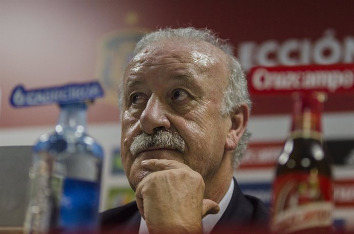 Vicente del Bosque, entrenador de la selección española