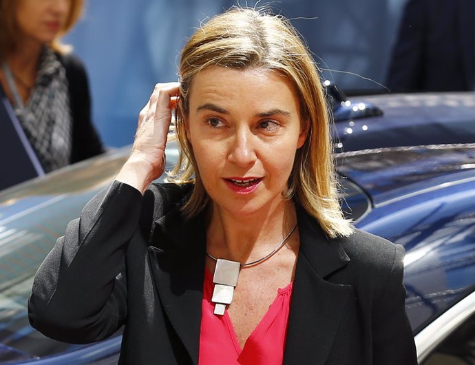 La Alta Representante de Política Exterior de la UE, Federica Mogherini