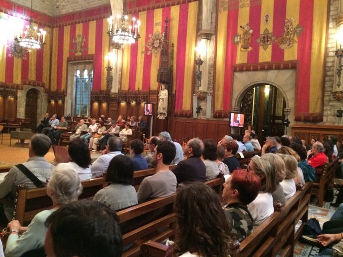 Acto institucional en el Día Mundial de las Personas Refugiadas en Barcelona