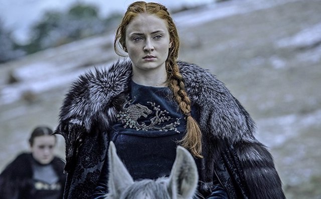 Sophie Turner es Sansa Stark en Juego de tronos