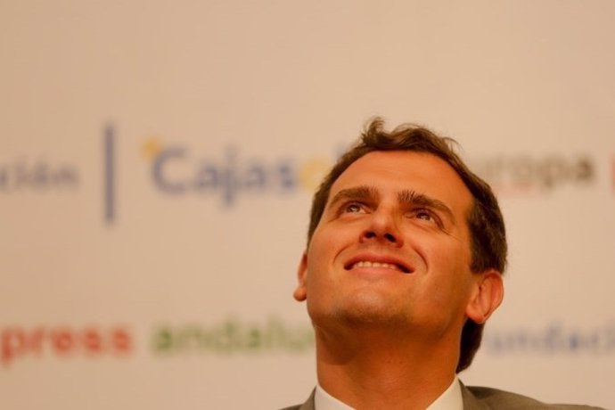 Albert Rivera, en los Desayunos de Europa Press Andalucía