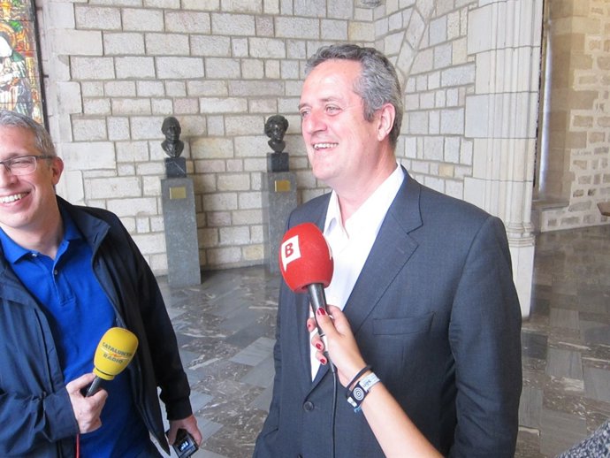 El portavoz de CiU en Barcelona, Joaquim Forn