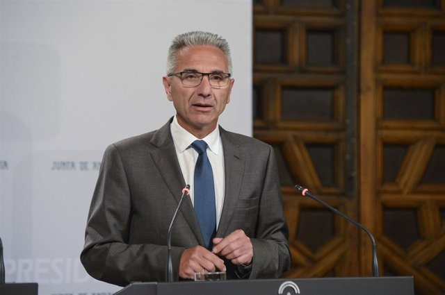 El portavoz del Gobierno Andaluz, Miguel Ángel Vázquez