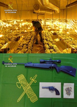 La Guardia Civil Detiene A Un Peligroso Delincuente Por Amenazas Con Arma De Fue