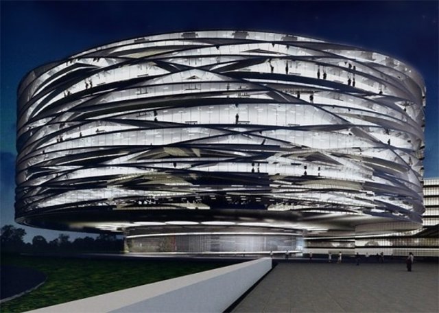 Edificio Del Campus De La Justicia De Madrid