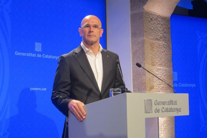 Raül Romeva, conseller de la Generalitat