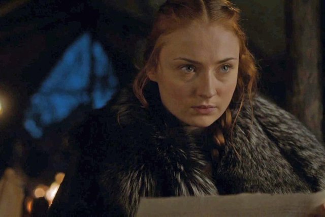 Sophie Turner es Sansa Stark en Juego de tronos