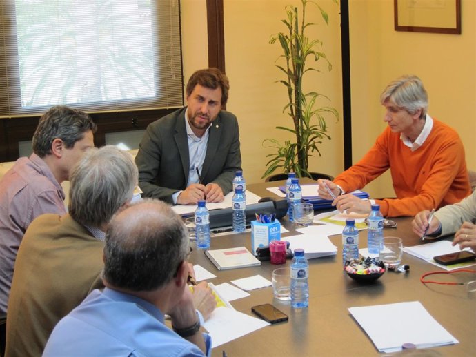 El conseller Toni Comín preside la comisión de seguimiento de afectados