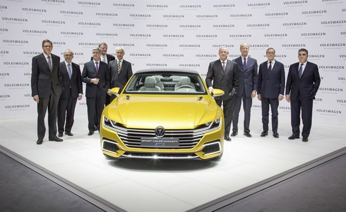 Comité de dirección de Volkswagen en 2015
