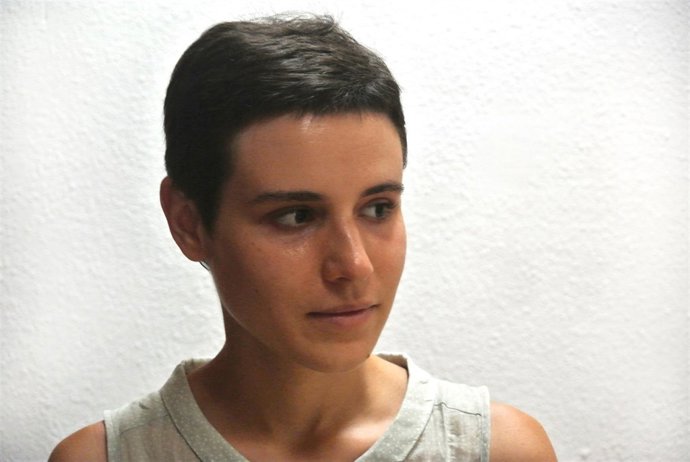 La artista Mònica Planes