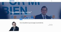 El PP reclama el cierre de una web que bromea sobre Mariano Rajoy y su partido