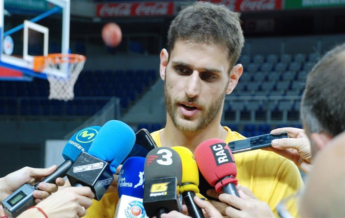 El jugador del FC Barcelona Lassa Stratos Perperoglou