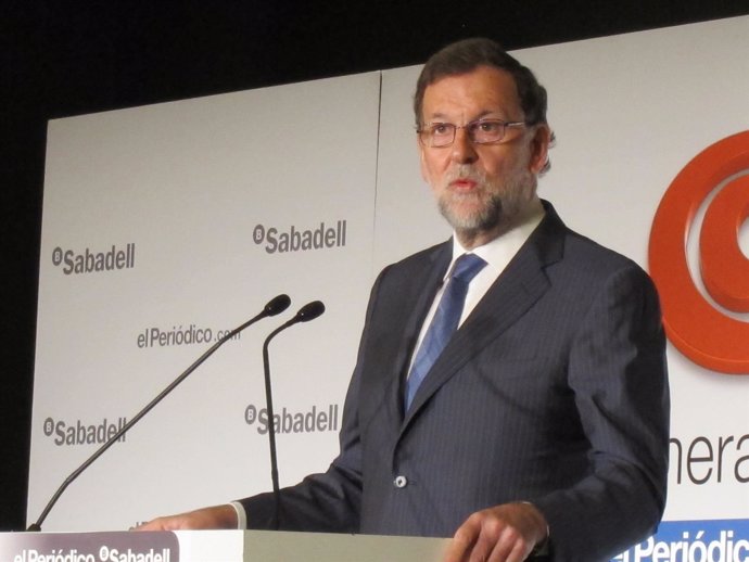El presidente en funciones y candidato del PP, Mariano Rajoy