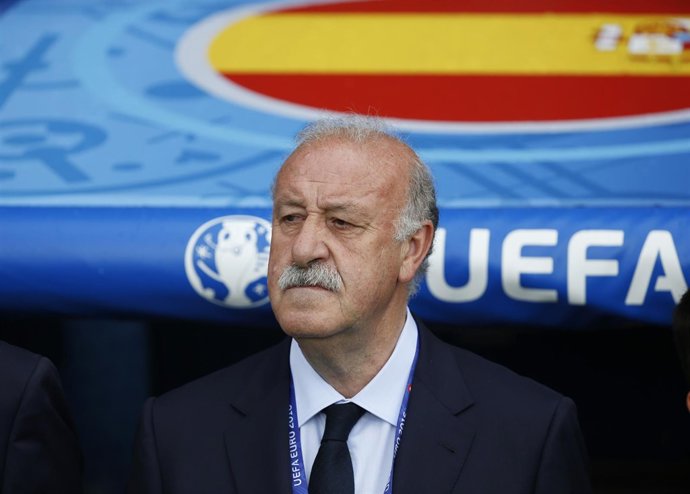 El seleccionador español, Vicente del Bosque