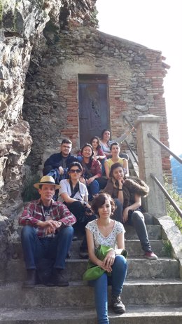Participantes en primera Residencia de Artistas de San Millán