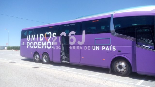 El autobús de Podemos