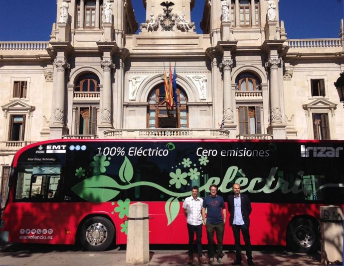 Bus eléctrico en Valencia