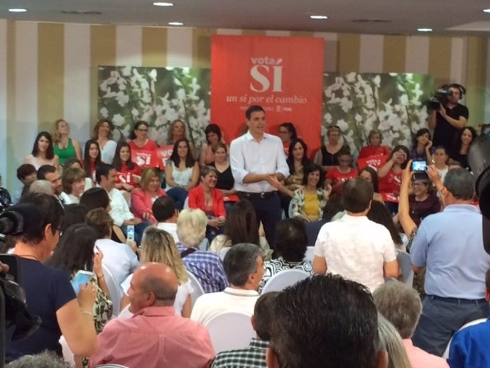 Pedro Sánchez en Cáceres