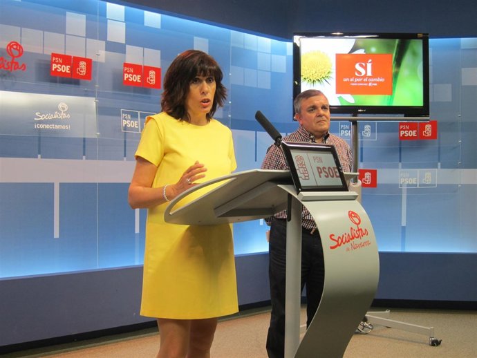 Maite Esporrín y Eduardo Vall.
