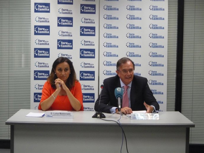 Luisa maldonado y mariano calabuig, foro de la familia