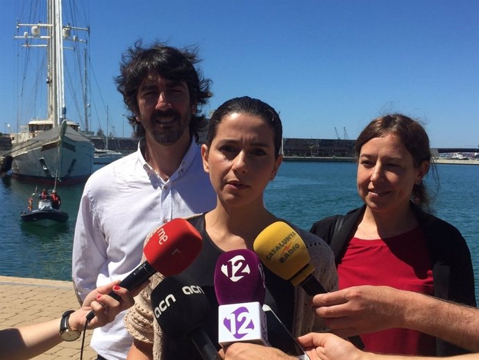 Inés Arrimadas, Sergio del Campo, Marina Bravo, C's