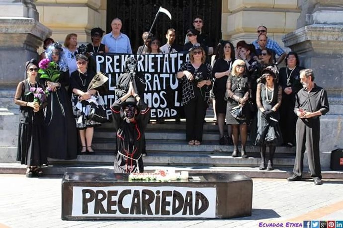 Trabajadores del Bellas Artes de Bilbao