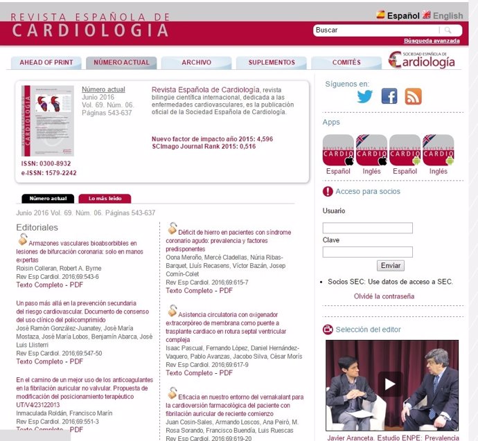 Revista española de cardiología 