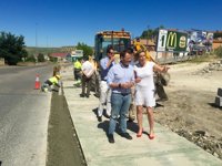 Junta informa del inicio de actuaciones para integrar la travesía de Baeza