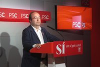 Miquel Iceta (PSC) ve a Rajoy "cómplice" al no cesar inmediatamente a Jorge Fernández Díaz