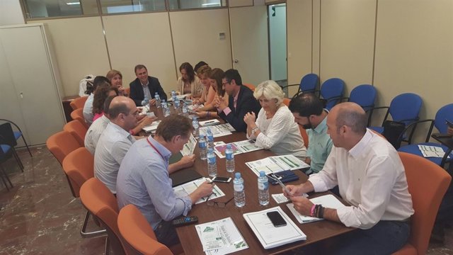 Reunión transporte hospital Valle del Guadalhorce