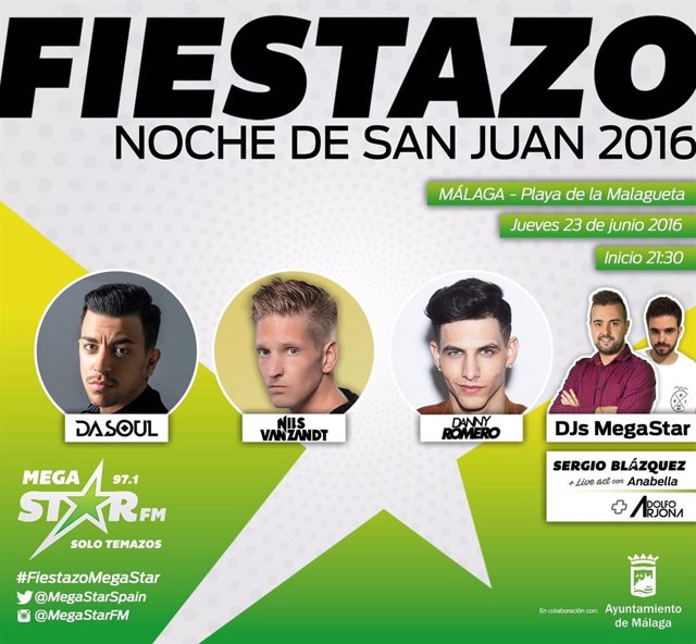 Cartel noche de San Juan 2016