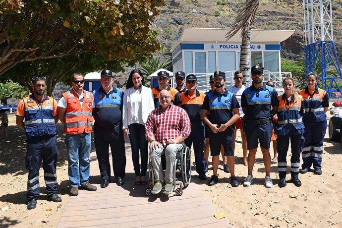 Presentación del dispositivo de Las Teresitas