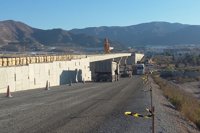 Finalizada la colocación de la vigas en el viaducto de la Variante de Roquetas