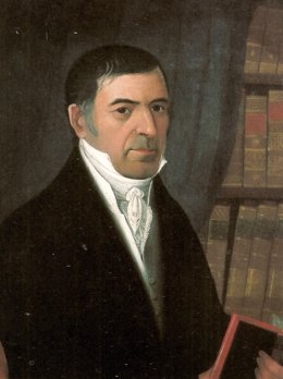 Retrato de Cristóbal Mendoza, primer presidente de la República de Venezuela