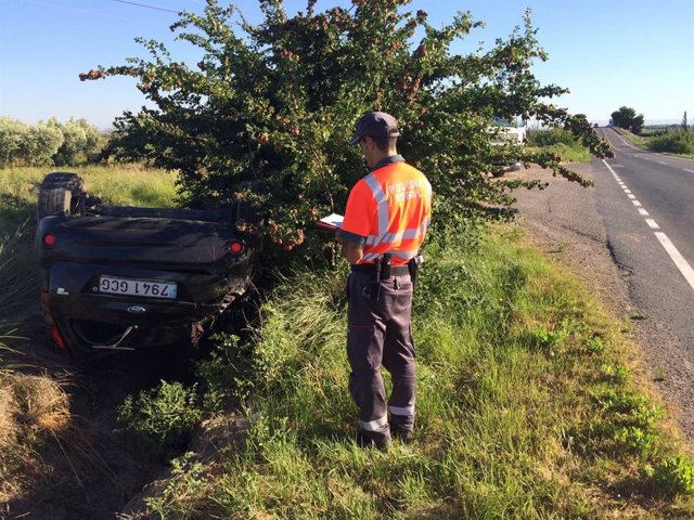 Accidente en Corella.