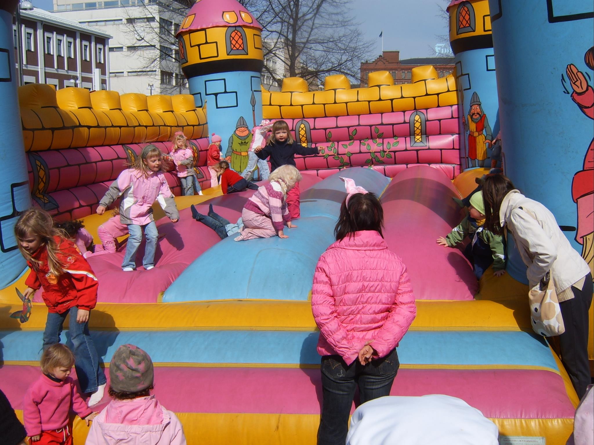 Castillos hinchables para niños