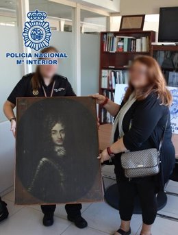 Obra de arte valorada en 100.000 euos recuperada por la Policía 